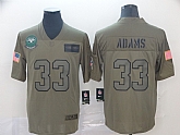 Nike Jets 33 Jamal Adams 2019 Olive Salute To Service Limited Jersey,baseball caps,new era cap wholesale,wholesale hats